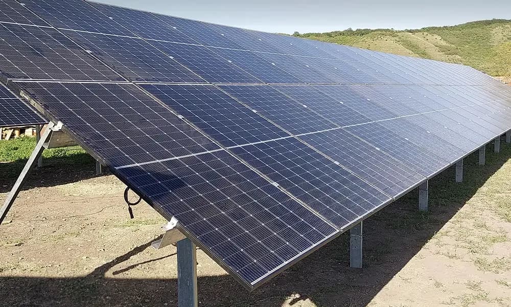 Sistem fotovoltaic 50 kW instalat în Suatu, jud. Cluj